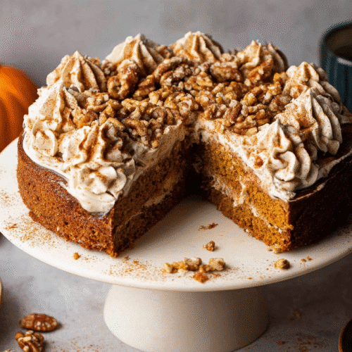 vegan pumpkin coffee cake