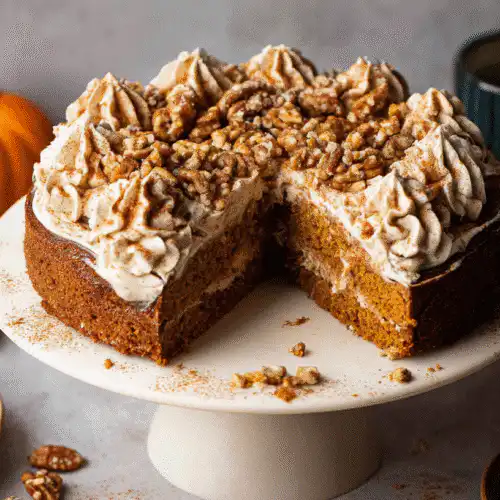 vegan pumpkin coffee cake