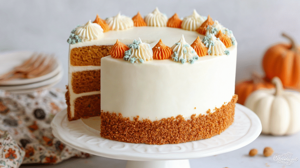 pumpkin layer cake recipe