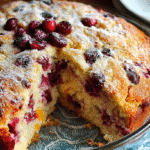 cranberry orange buttermilk breakfast cake