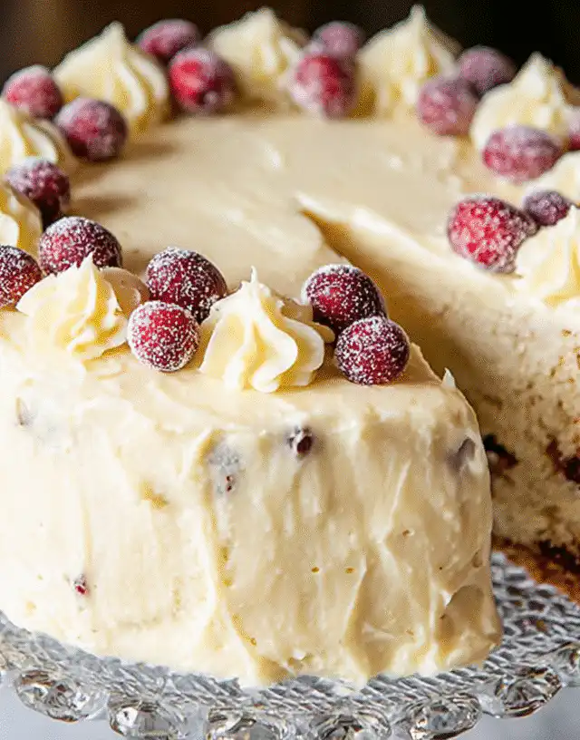 christmas cranberry bundt cake
