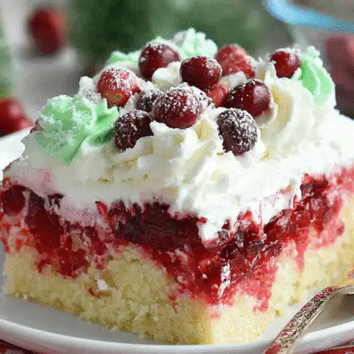 Christmas cranberry poke cake recipes 1 Christmas cranberry poke cake recipes 2025