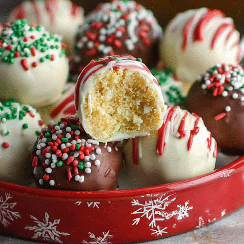 Christmas cake pops recipe 2 Christmas cake pops recipe