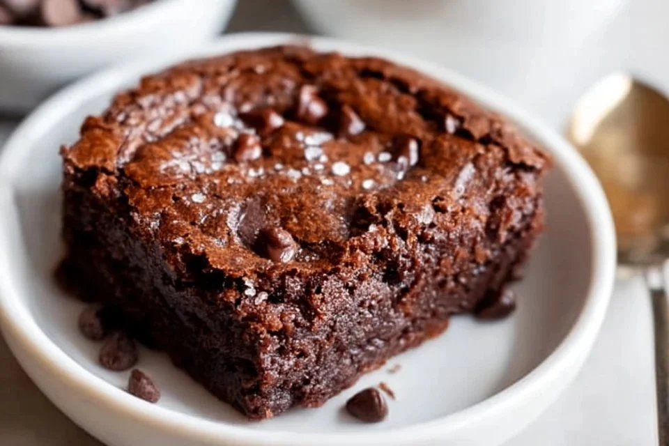 2-Minute Protein Brownie