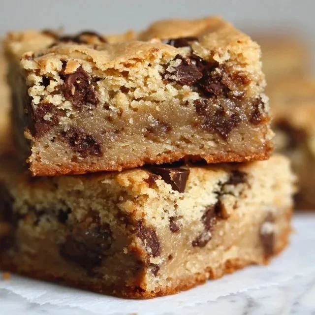 Deliciously baked sourdough blondies with a golden crust and rich flavor