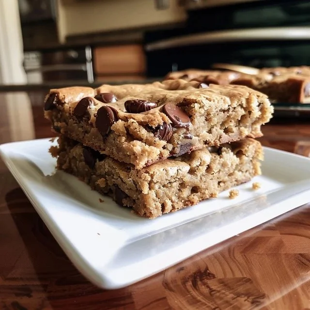 Easy Sourdough Discard Blondies