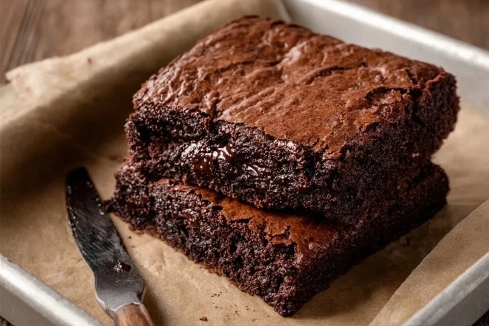 Easy Sourdough Discard Brownies