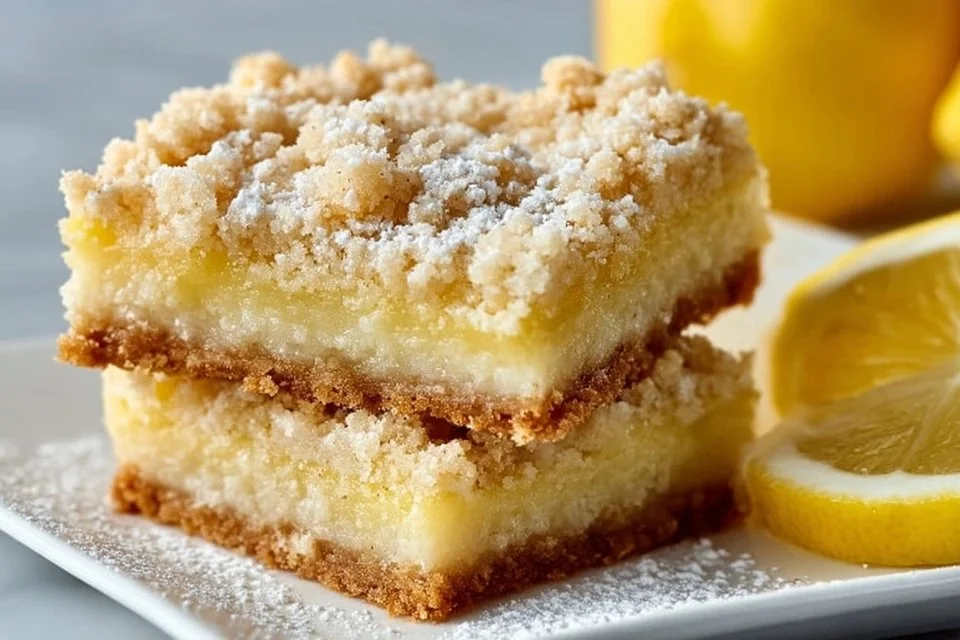 Homemade Lemon Crumb Bars
