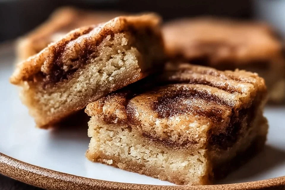 Irresistible Cinnamon Swirl Snickerdoodle Blondies 1 Irresistible Cinnamon Swirl Snickerdoodle Blondies