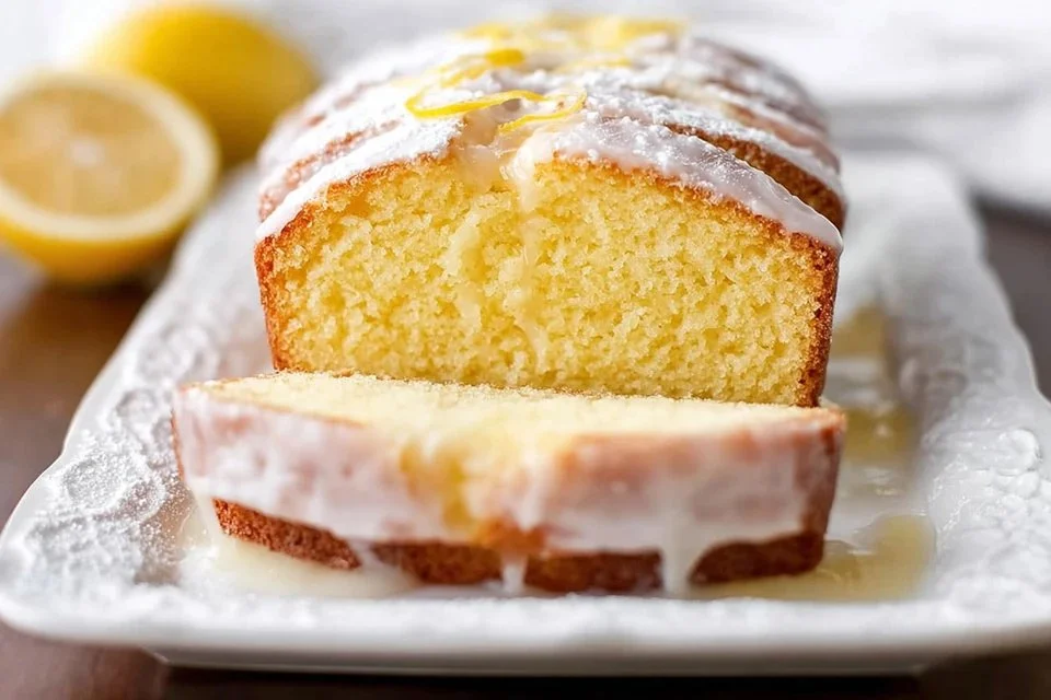 Moist Lemon Pound Cake