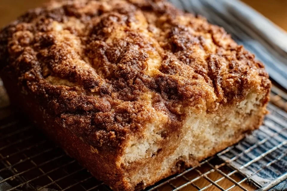 Quick Sourdough Discard Coffee Cake