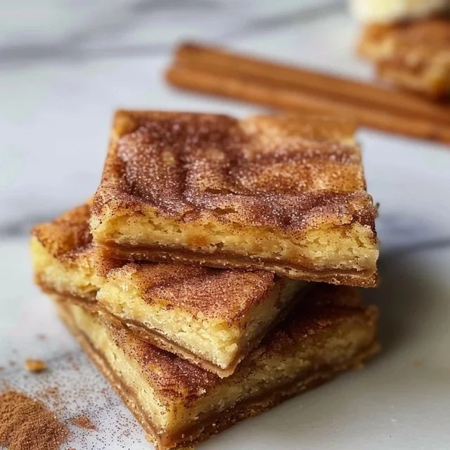 Snickerdoodle Bars