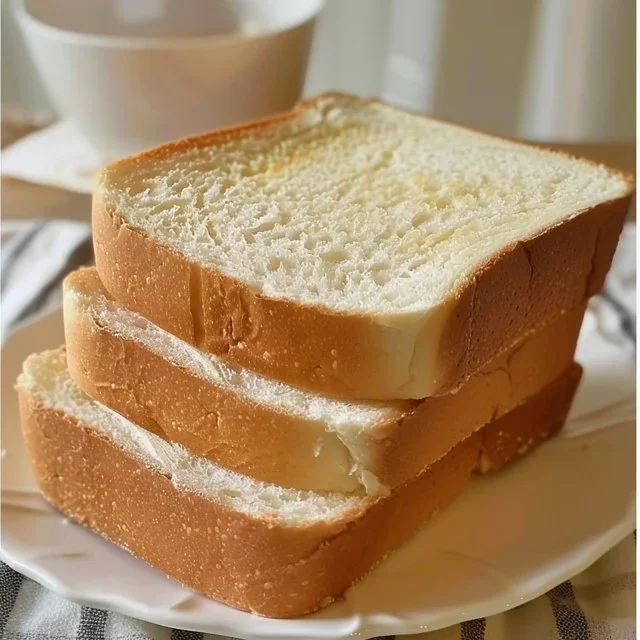 Soft sourdough sandwich bread loaf ready for sandwiches or toasting