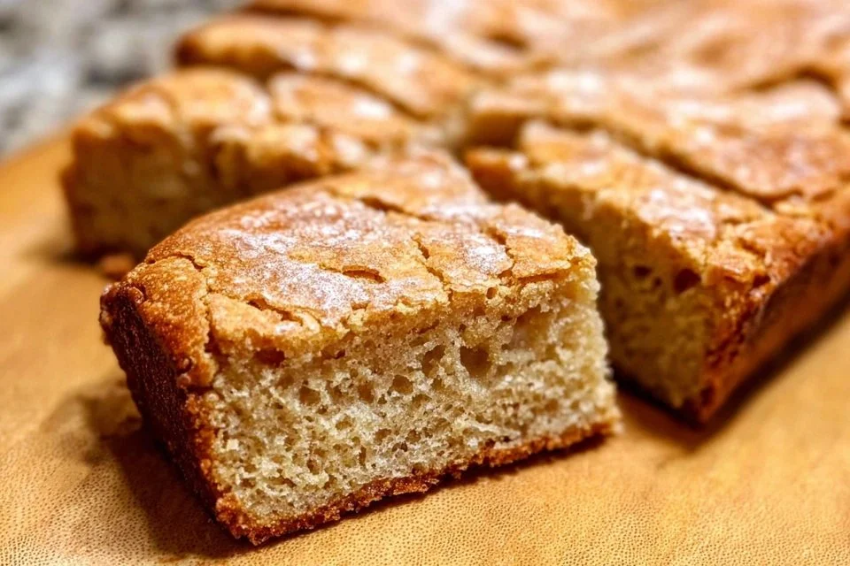 Sourdough Discard Blondies