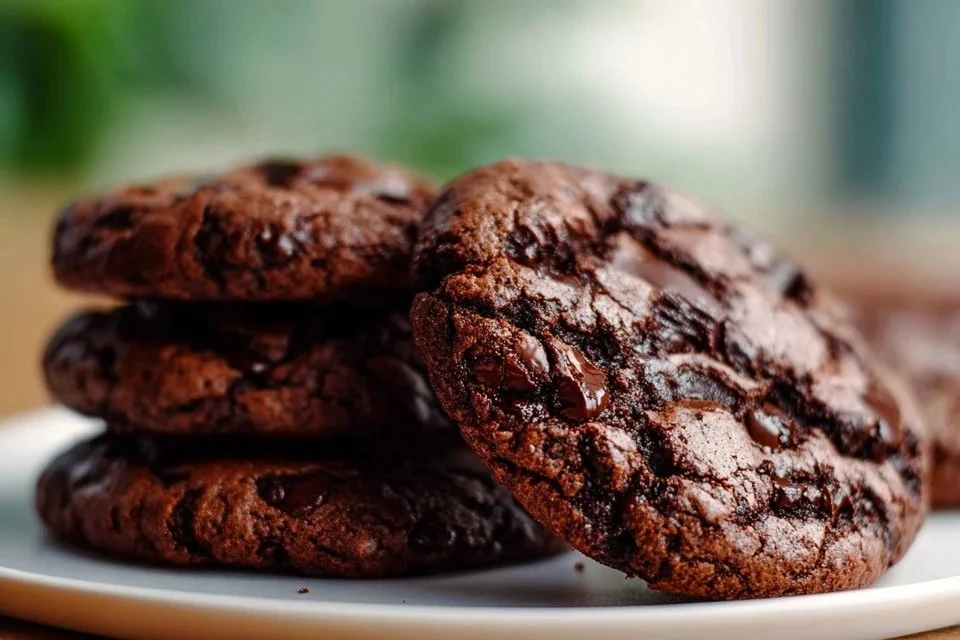 Sourdough Discard Brownie Cookies