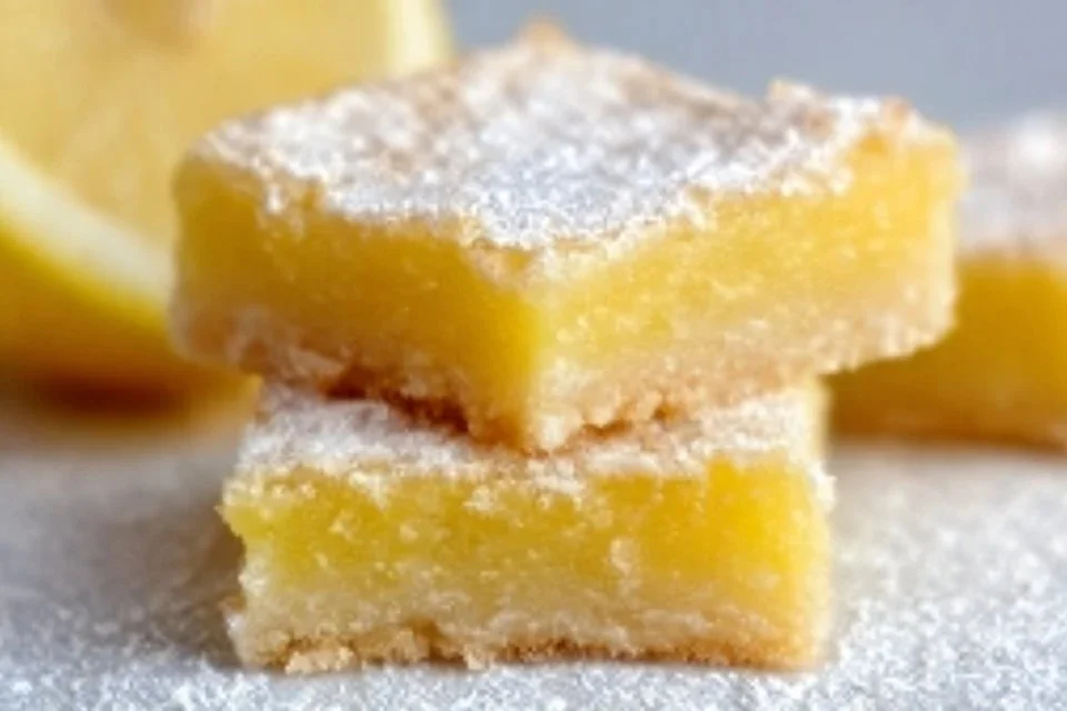 Super Easy Lemon Bars recipe easy 1 Super Easy Lemon Bars