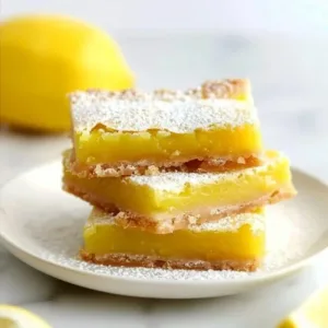 Vegan Lemon Bars (Gluten-Free, Eggless) 3 Delicious vegan lemon bars with a creamy lemon filling and a crumbly crust.
