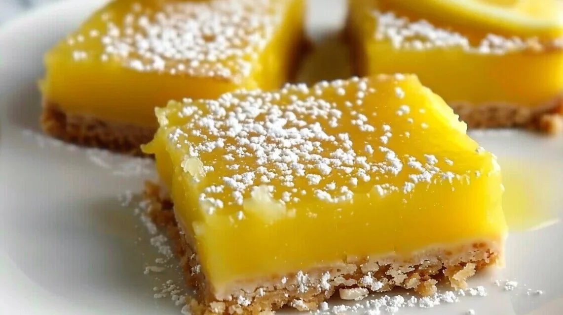 Vegan Lemon Bars (Gluten-Free, Eggless) 2 Vegan Lemon Bars (Gluten-Free, Eggless)