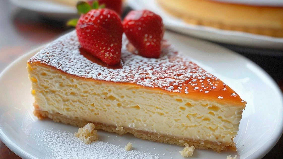 3-Ingredient Creamy Yogurt Cake