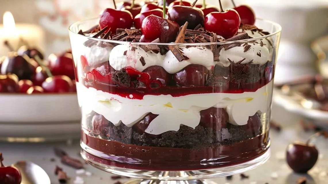 Black Forest Trifle 2 Cherry Chocolate Trifle