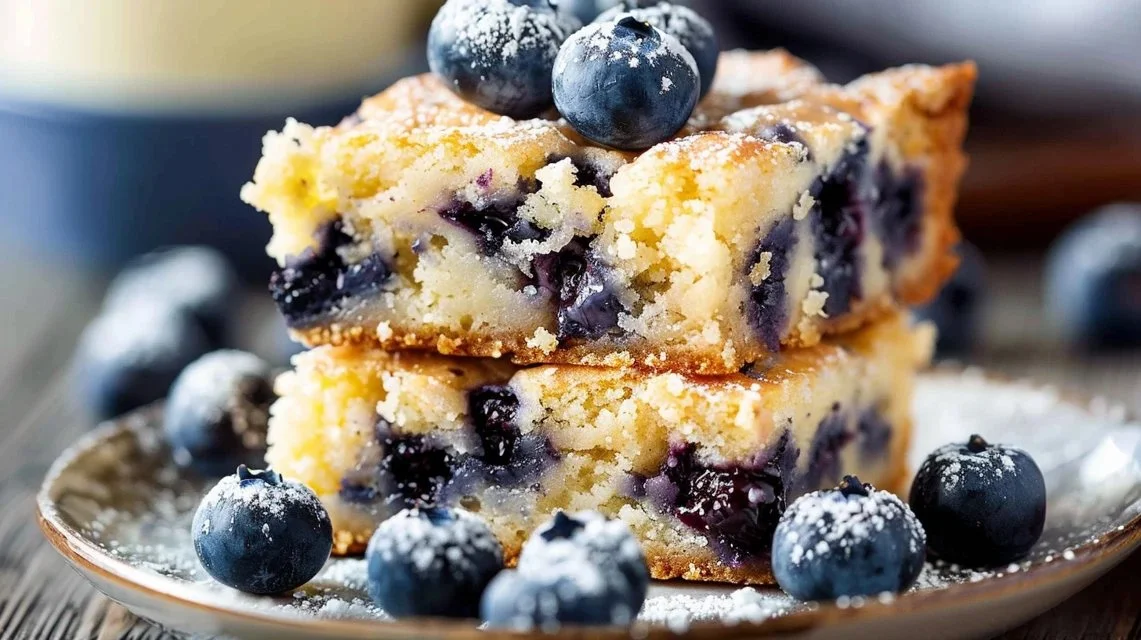 Blueberry Blondies Recipe