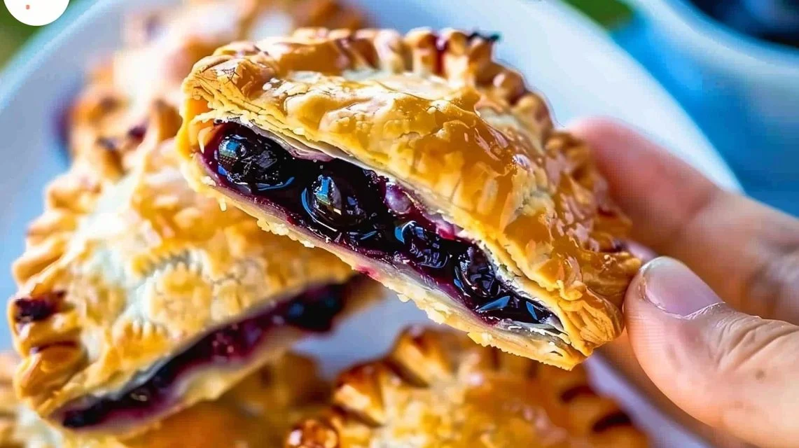 easy Blueberry Hand Pies 2 Blueberry Hand Pies