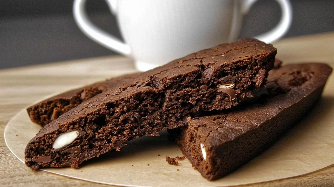 Chocolate Espresso Biscotti