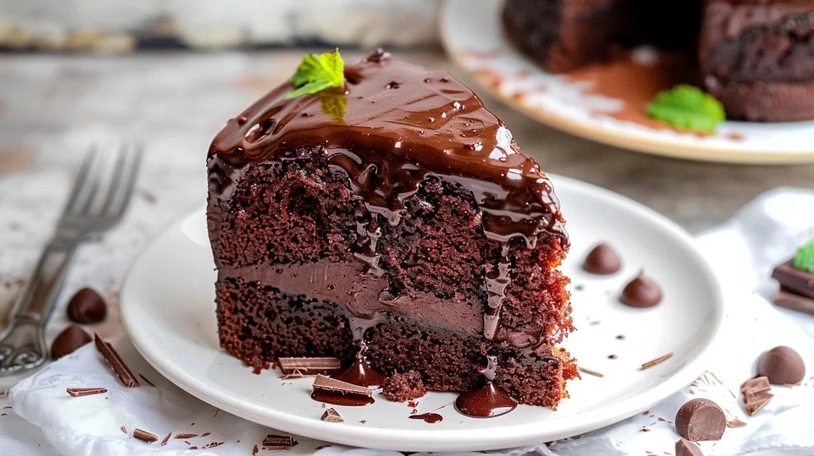 Chocolate Sour Cream Pound Cake 2 Chocolate Sour Cream Pound Cake