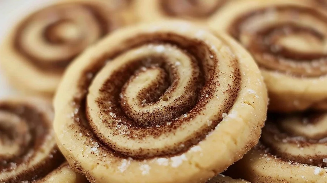 Easy Cinnamon Swirl Cookies 2 Easy Cinnamon Swirl Cookies