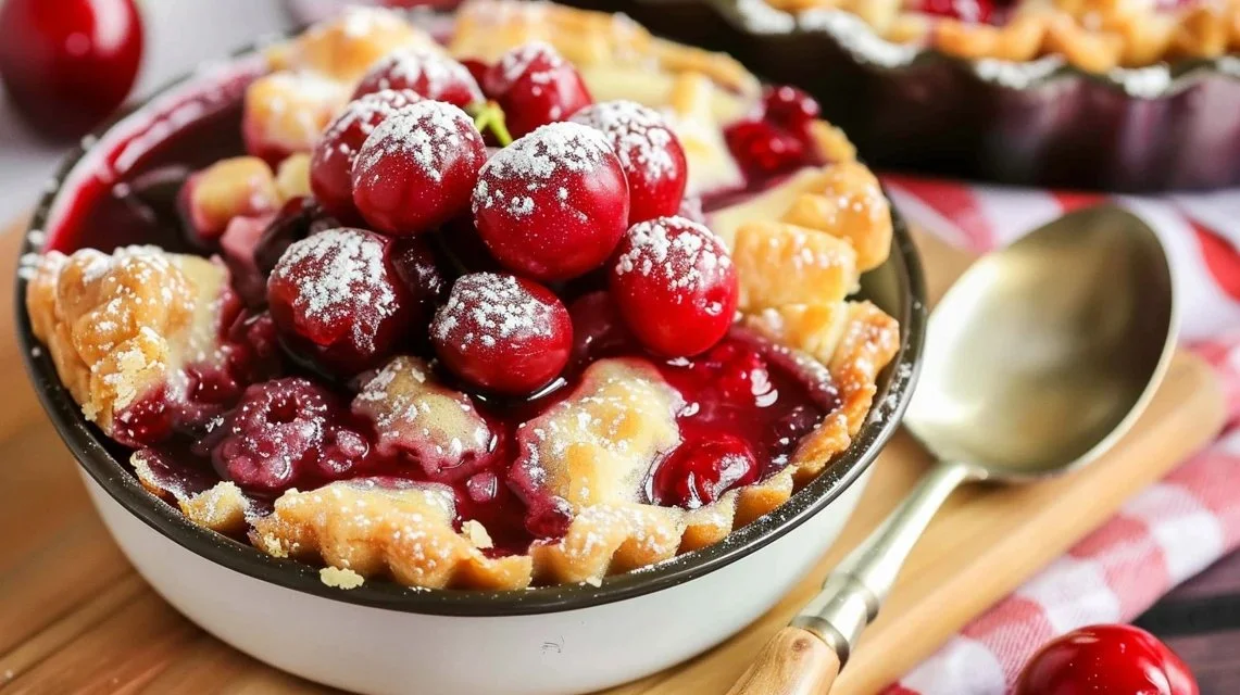 Classic Cherry Cobbler 2 Cherry Cobbler