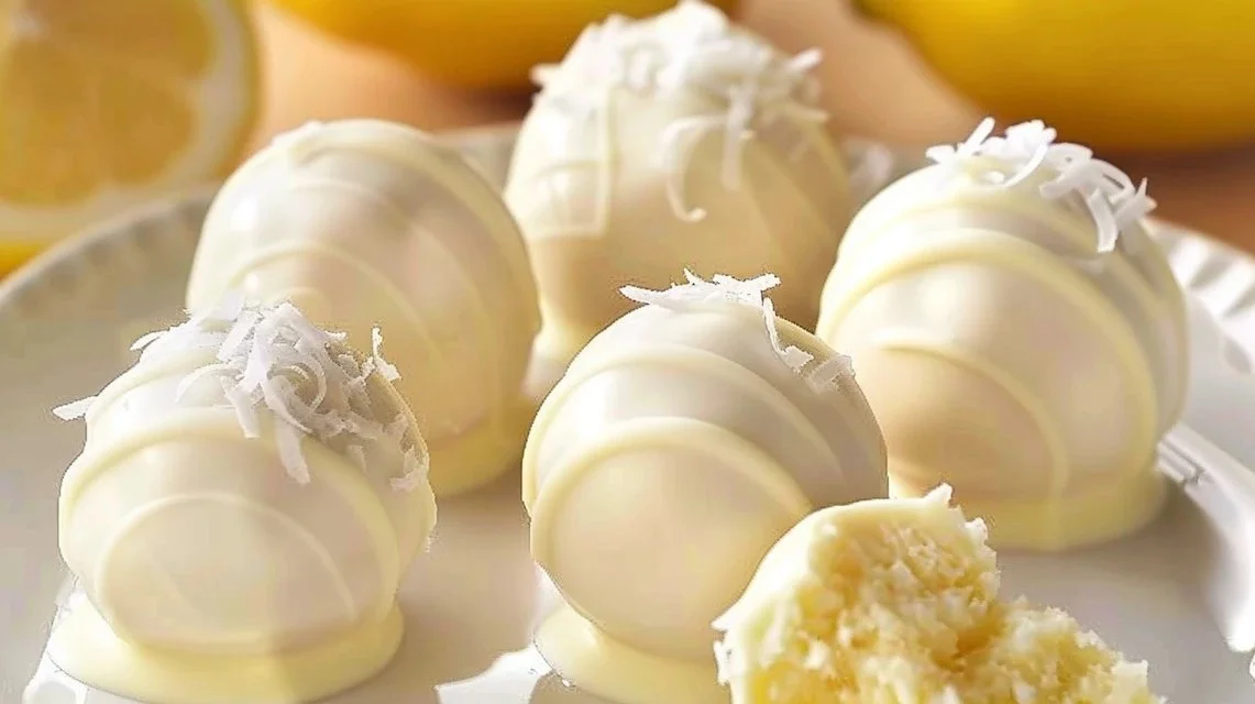 Creamy Lemon Truffles
