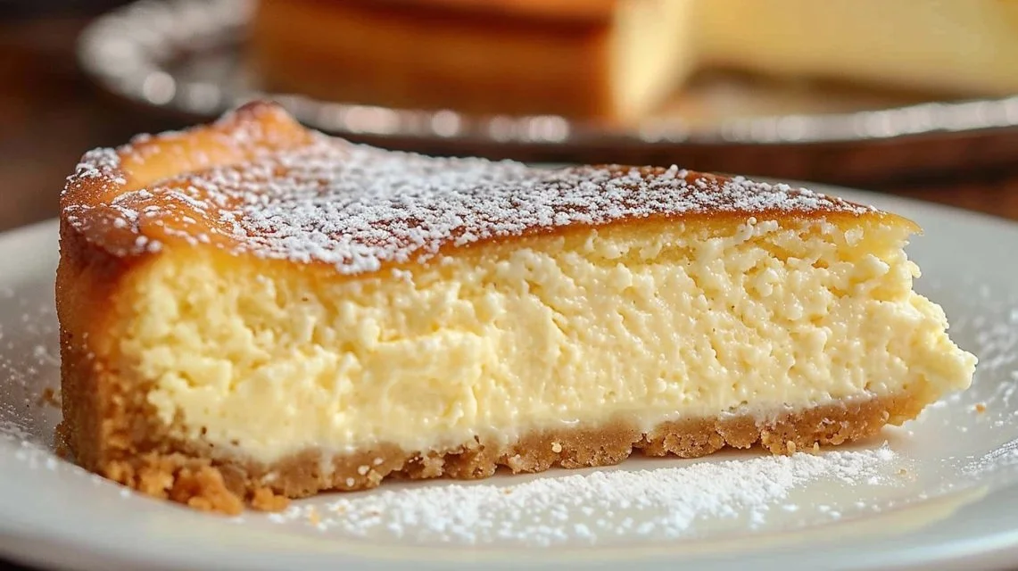 Easy 3-Ingredient Creamy Yogurt Cake