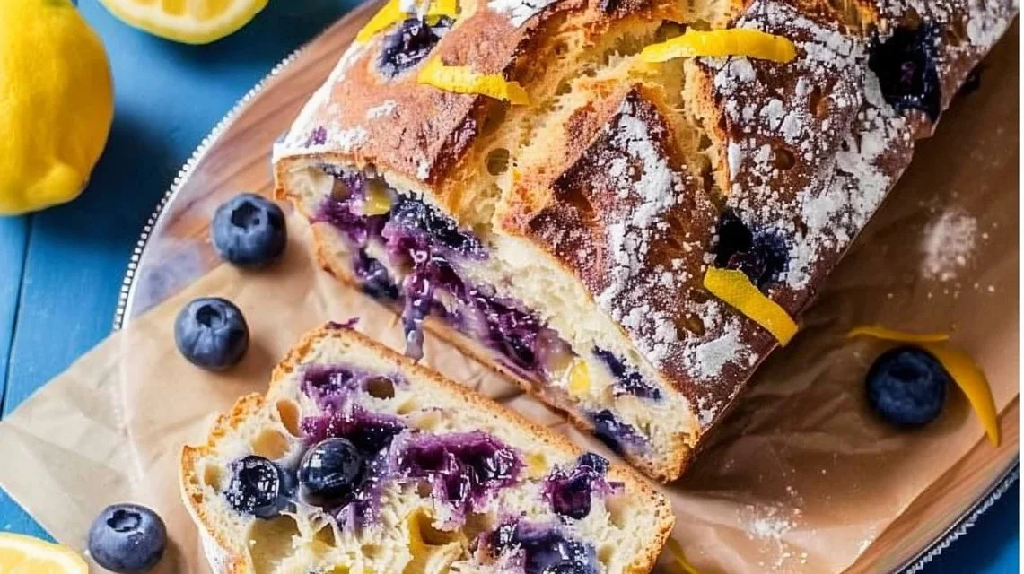 Easy Blueberry Lemon Sourdough Bread 1 Easy Blueberry Lemon Sourdough Bread