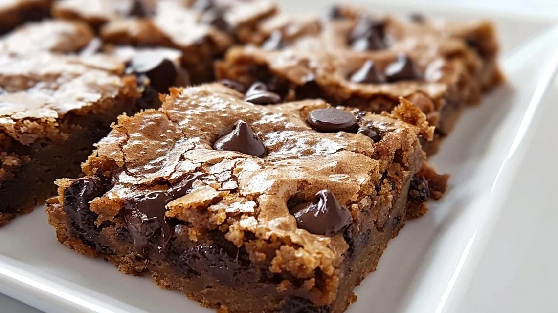 Easy Sourdough Discard Blondies