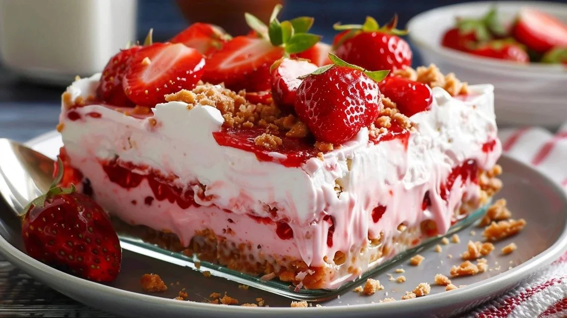 Easy No Bake Strawberry Dream Dessert