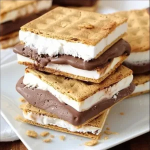 Frozen strawberry cream cake topped with fresh strawberries and whipped cream