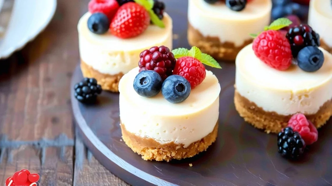 Gluten-Free Mini Cheesecakes