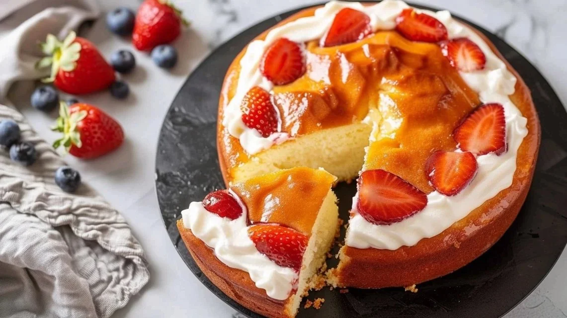 Low Calorie Greek Yogurt Cake