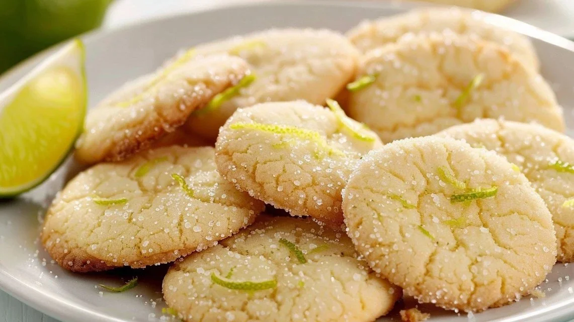 Lime Sugar Cookies - Bright & Citrusy Delight
