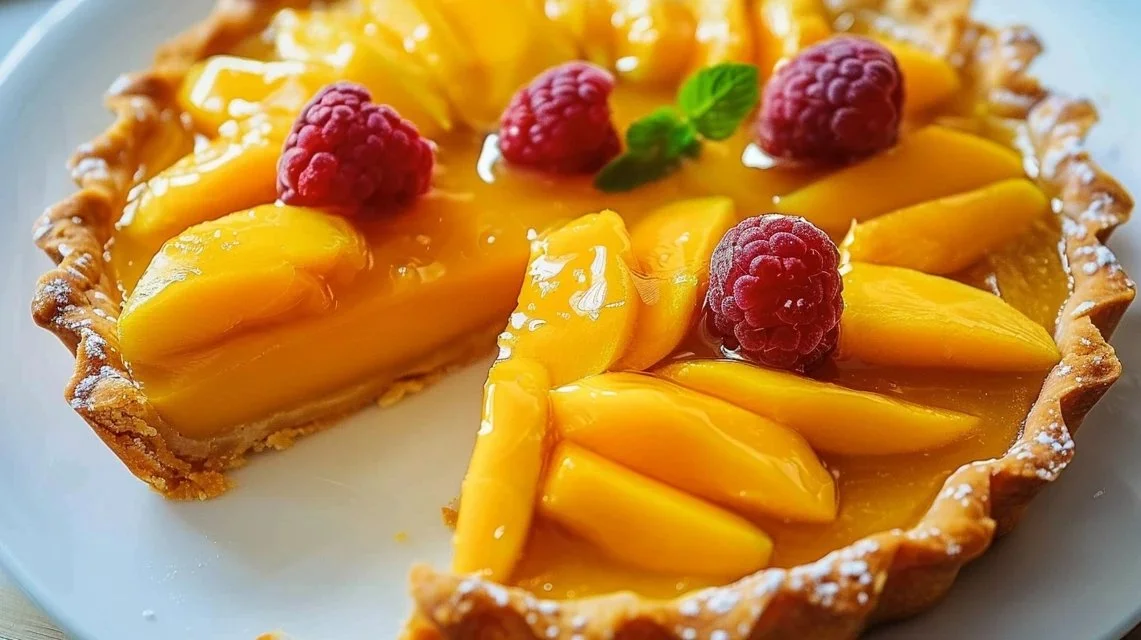 Mango Curd Tart Recipe