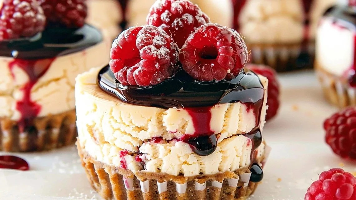 Mini Vegan Cheesecakes