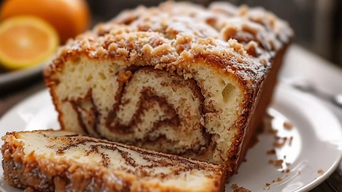 Moist Cinnamon Swirl Loaf