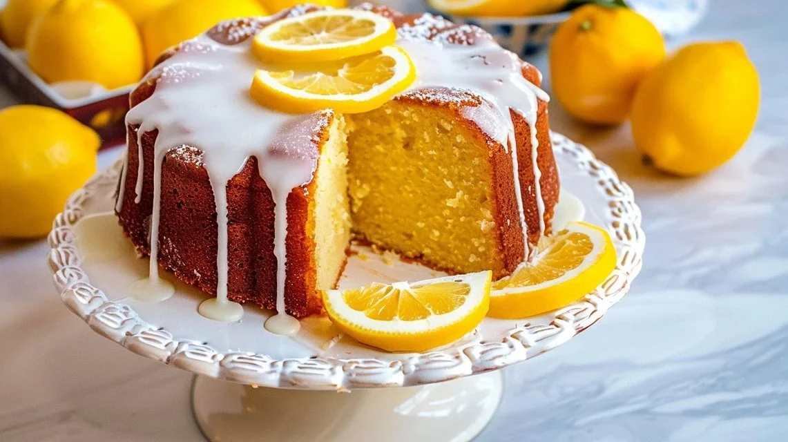 Southern Lemon Pound Cake