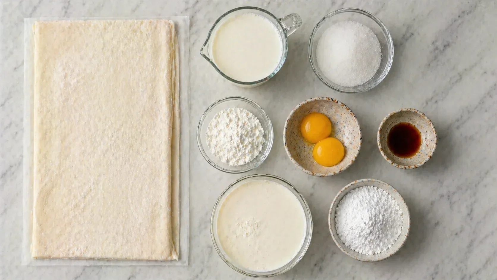 puff pastry vanilla custard cream squares kremsn 2026 04 27 170940 Puff Pastry Vanilla Custard Cream Squares - Kremsnite