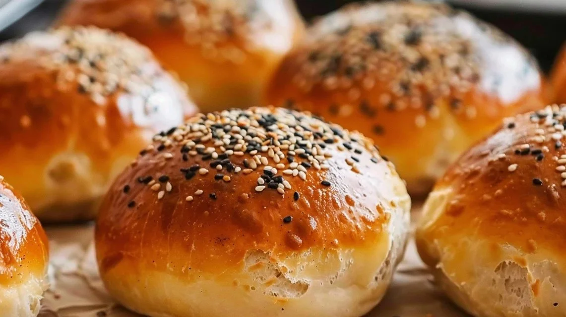 Sourdough Discard Hamburger Buns 2 Sourdough Hamburger Buns No Yeast