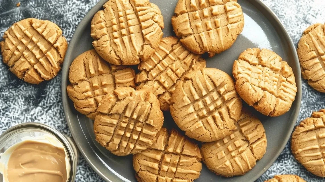 Sourdough Discard Peanut Butter Cookies