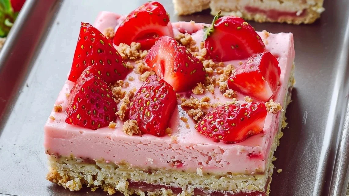 Strawberry Cheesecake Bars