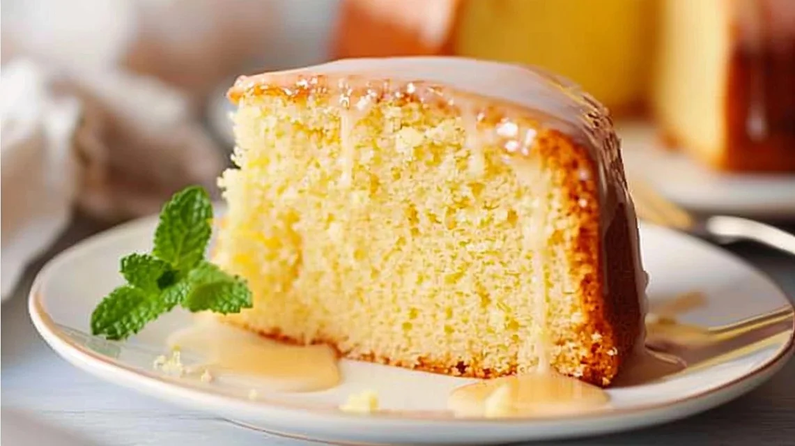 Sunny Lemon Sour Cream Pound Cake