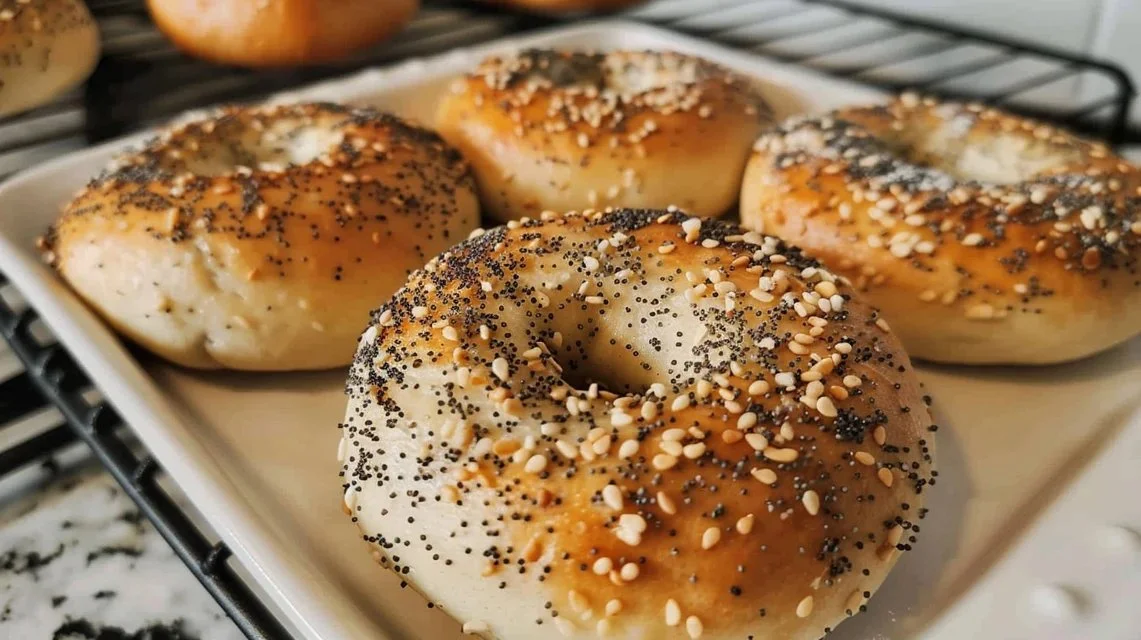Super Simple Sourdough Bagels
