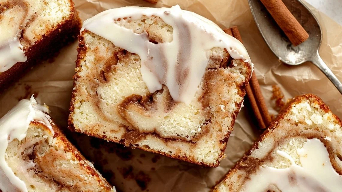 The Most Delicious Cinnamon Loaf Cake